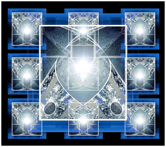 Azure Radiance / Radiance Azuré / Radiación Azul / Azurblauer Radiance / Konjou no Kagayaki - an art work by T Newfields