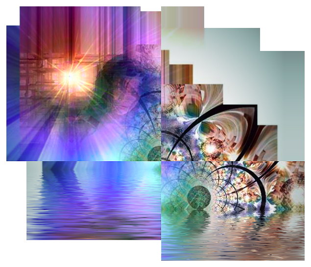 Ocean Tides / Marées d'océan / Las Mareas del océano / OzeanTides - an abstract art work by T Newfields