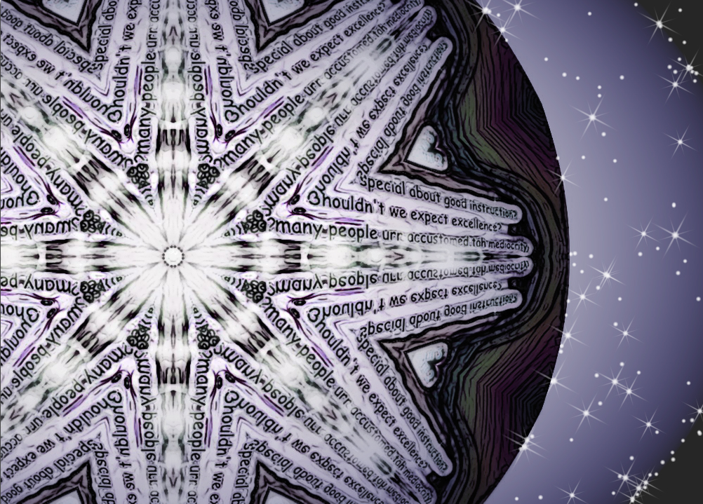 Shouldn't We Expect Excellence? - an art work by T Newfields