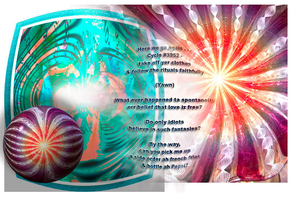 Cycles of Desire — an artwork and poem by T Newfields