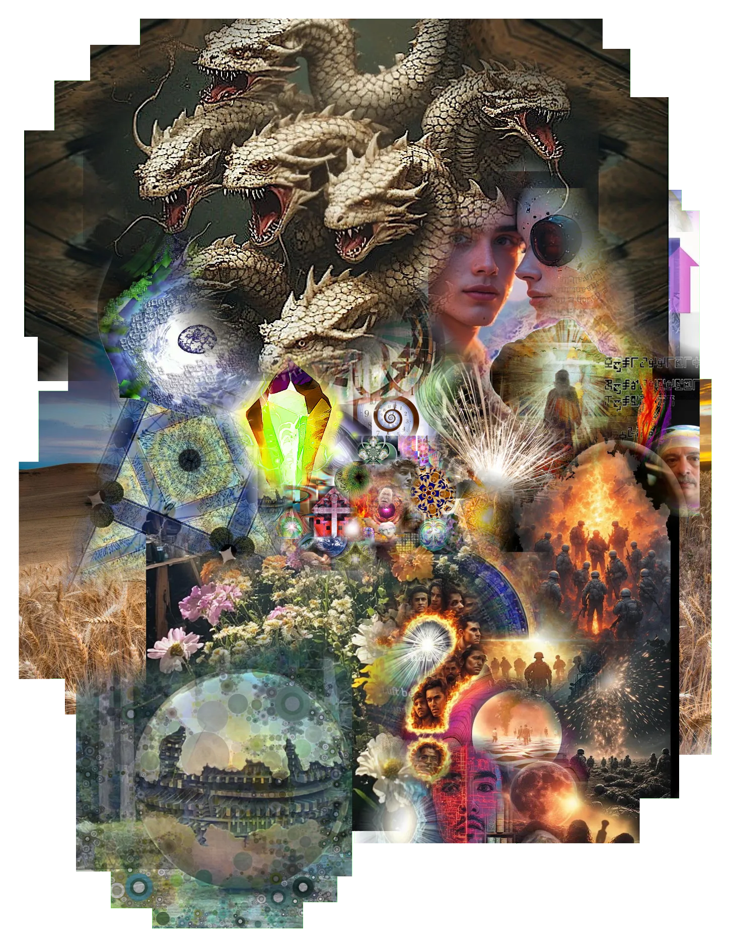 ASK YOURSELF - an art work by T Newfields