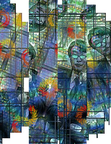 Knotty Texts - an art work by T Newfields