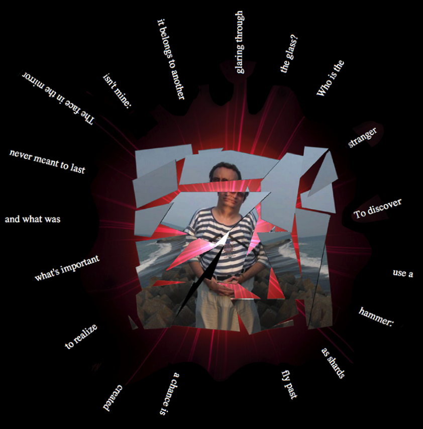 STRANGER - an self-portrait & poem by T Newfields