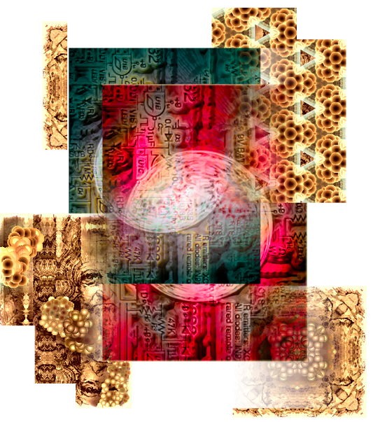 Cyber cellul&euro;s - a graphic manipulation by T Newfields