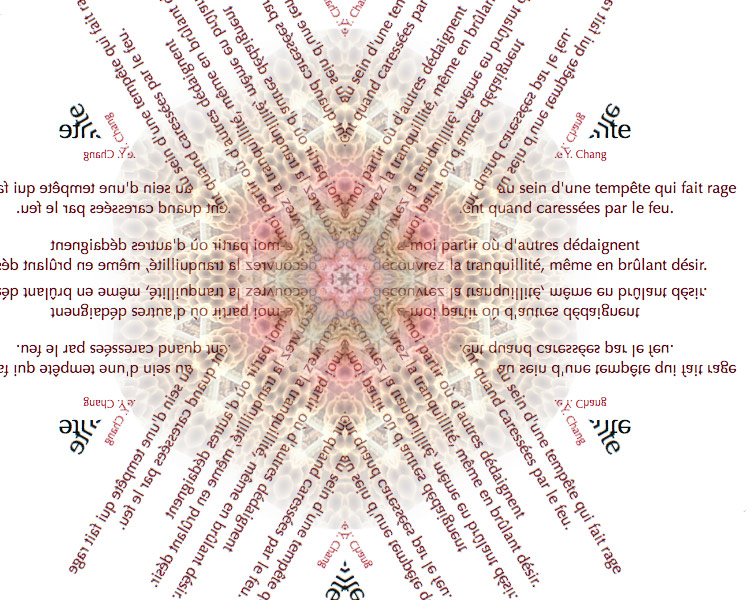 Paix diff&eacute;rente III - an art work by T Newfields