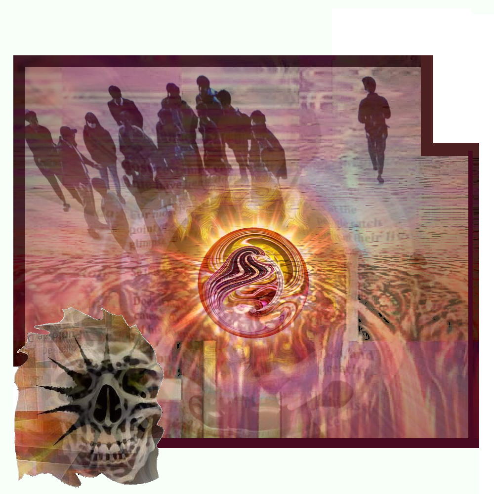 Gun no saiyō ni tsuite no taiwa - an art work by T Newfields